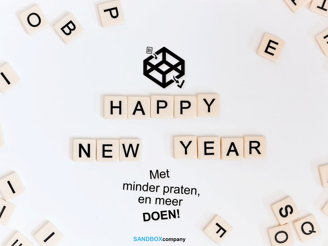Arjan van SANDBOXcompany wenst je een gelukkig, gezond en productief nieuw jaar